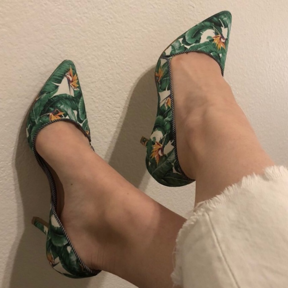 Kelly & Katie tropical kitten heel